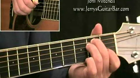 How To Play Joni Mitchell Marcie (intro only)