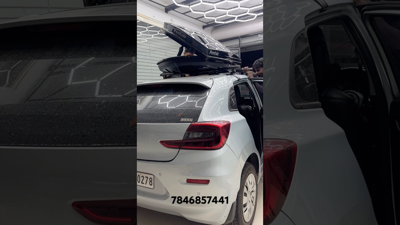 Baleno Pentair roof box | pentair roof box | Baleno | roof box modification | Baleno modification