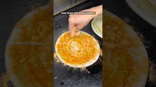 GHEE ROAST MASALA DOSA😍| Indian street Food