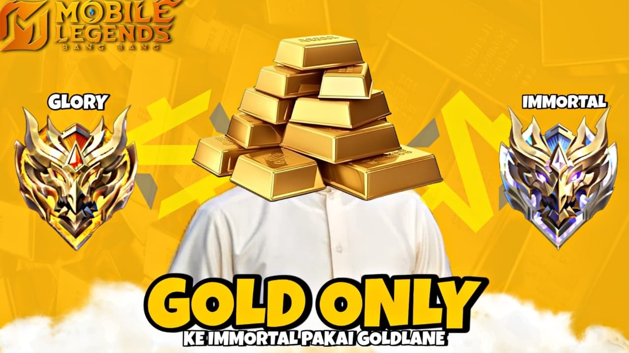 Namatin Mobile Legends tapi Gold Only