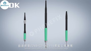 High-power soldering station i2C PDK1200 video