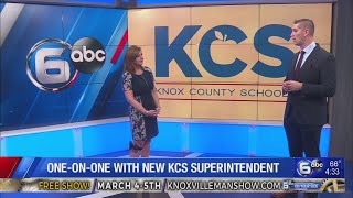 One-on-one with new Knox County Schools superintendent