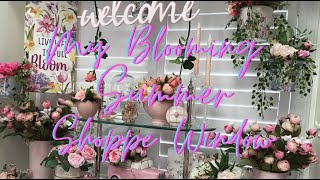 My Blooming Summer Shoppe Window - Spring into Summer - Part 1 in the Series