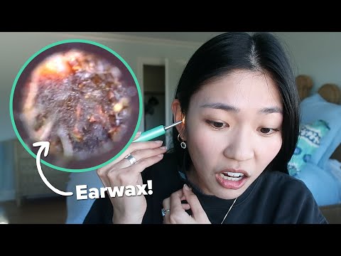 We Used An Earwax Cleaning Camera For The First Time