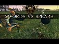 Total War Rome 2 Mechanics - Spears vs Swords