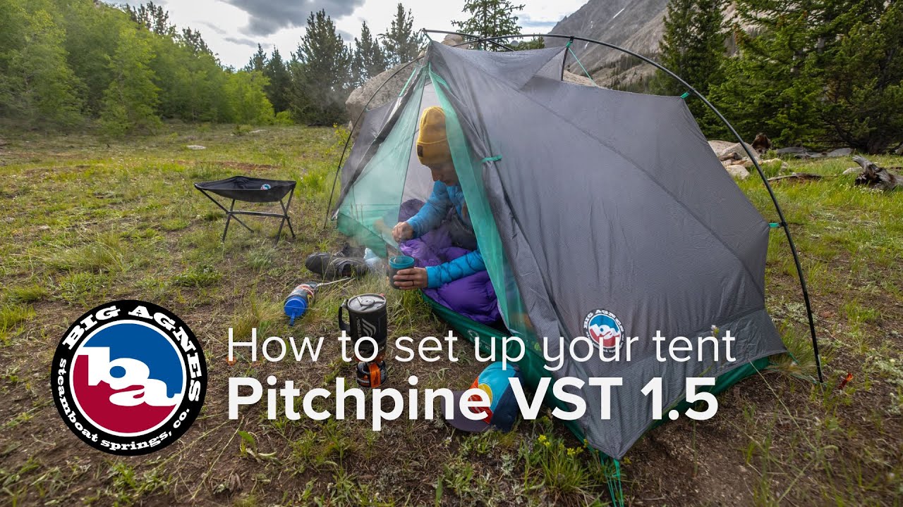 Как установить палатку Pitchpine VST 1.5