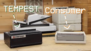 Datasec DSP-225 - Its an HP ThinkJet printer, but in TEMPEST.