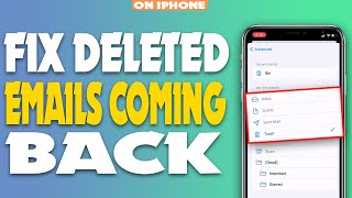 how to fix deleted emails coming back on iPhone 2023 | F HOQUE |
