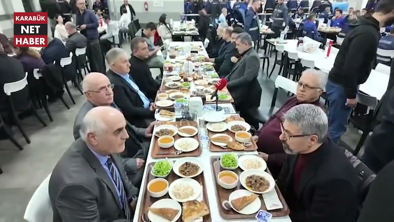 KARDEMİR A.Ş.'DE  İFTAR PROGRAMI DÜZENLENDİ