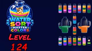 Water Sort Master Colors Level 124 Walkthrough
