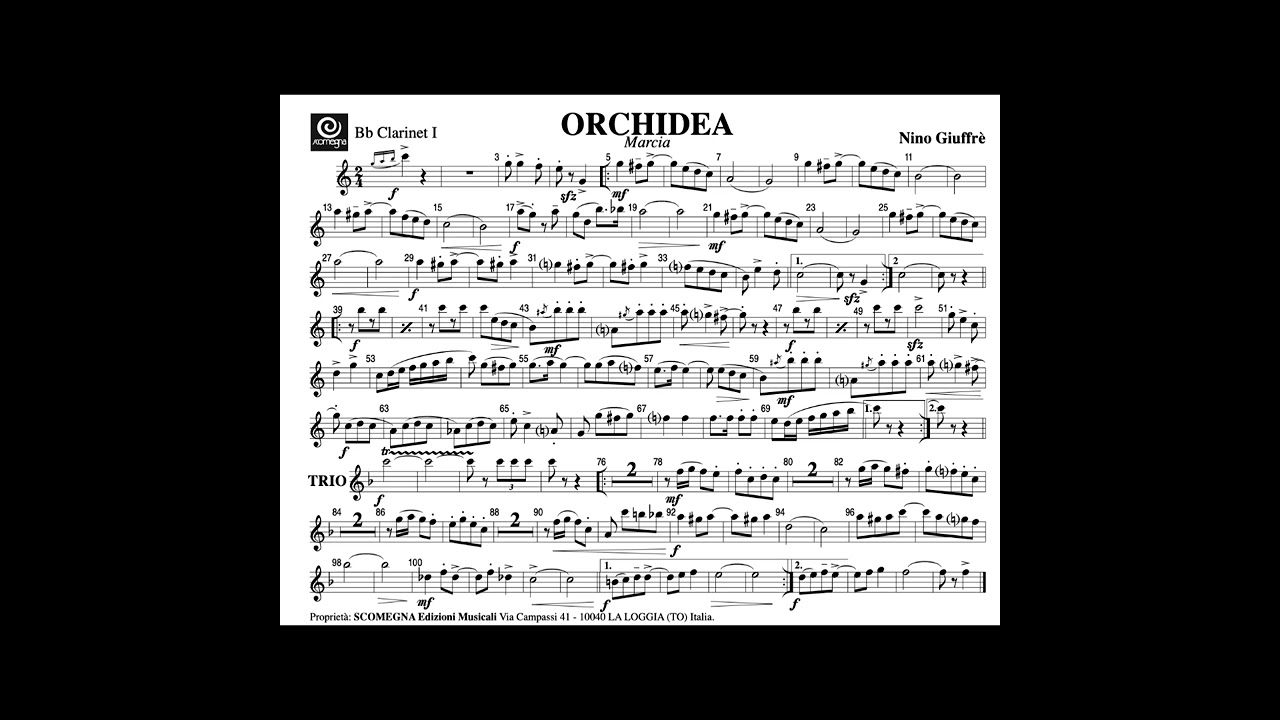 Orchidea - Nino Giuffrè (Marcia)