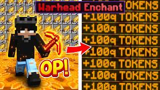MAKING *QUINTILLIONS* OF TOKENS WITH THIS *OP* ENCHANT! | Minecraft OP Prisons | TalonMC