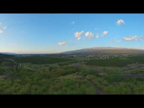 Catamarca en 360°: Así se ve un amanecer desde la Quebrada de Moreira