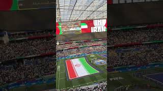 Fans Boo During Iranian National Anthem at New Zealand Match #worldcup #iran #newzealand