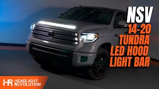 NSV LED Light bar for the Toyota Tundra Install Steps
