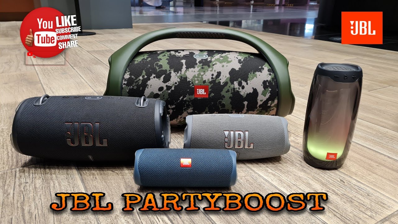 JBL PARTYBOOST test - Boombox 2, Xtreme 3, Charge 5, Flip 5, Pulse 4