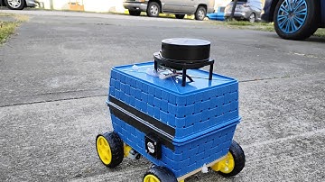 ROS2 + Raspberry Pi + Arduino 4-Wheel Rover with RPLIDAR & Camera | Robot Test and Demo