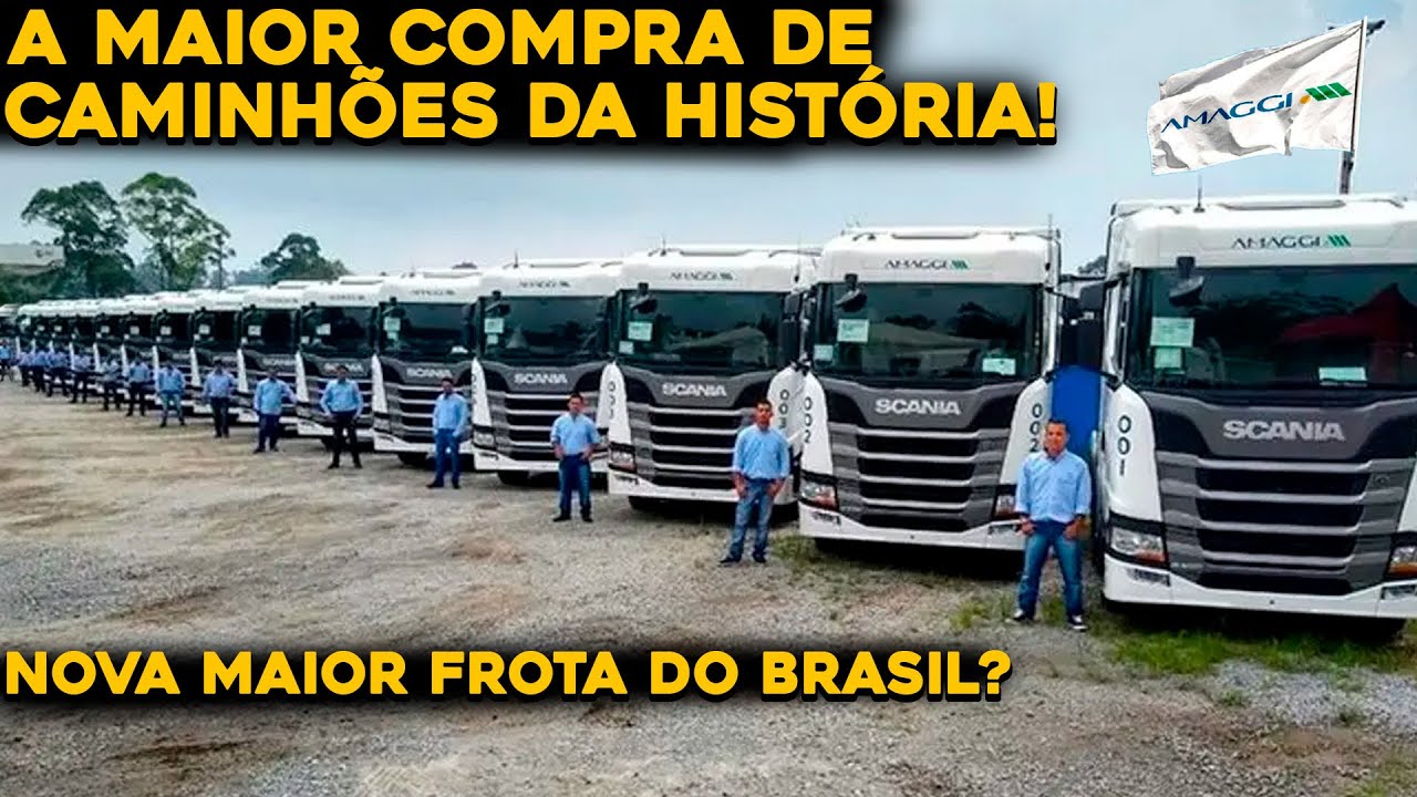 ELE ACABA DE COMPRAR 350 CAMINHÕES DE UMA SÓ VEZ POR MOTIVO INCRÍVEL!