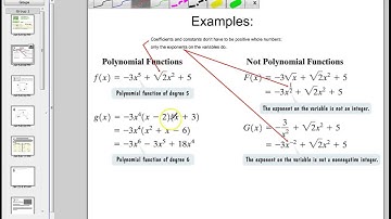 171 Course notes 2.3 pt 1 Intro to Polynomial