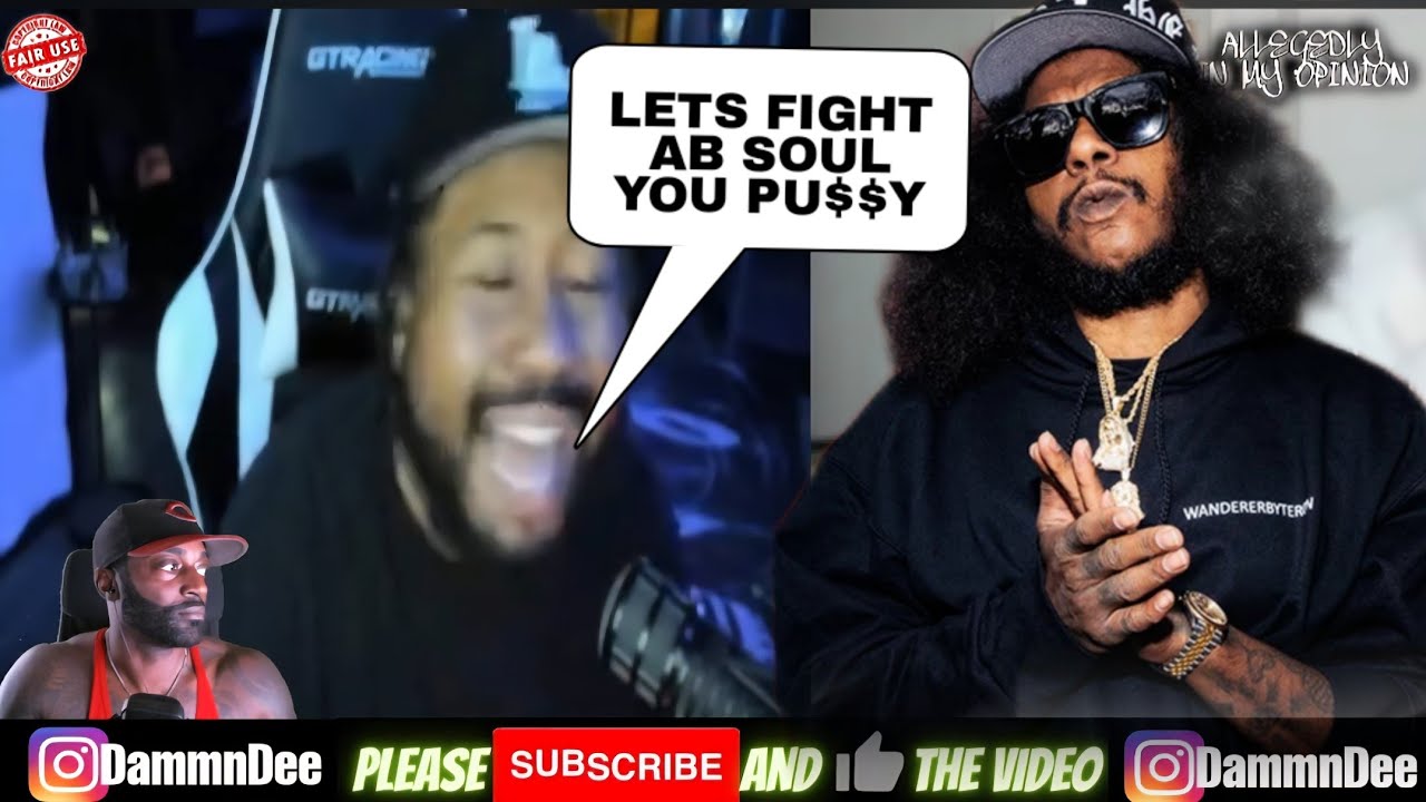 Dj Akademiks RESPONDS BACK To Ab Soul & Says He Wants To FIGHT!!! - YouTube
