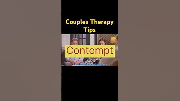 Couples Therapy Tips & Relationship Advice: Contempt #couplestherapy #relationships #marriage