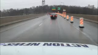 Ramp from Roosevelt Expressway to I-76 West closed due to structural damage: PennDOT