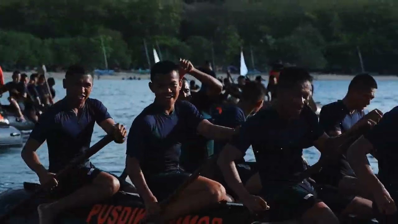 RENANG LAUT DIKTUK BA BRIMOB ANGK. 26 T.A. 20222 BATALYON B