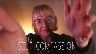 ASMR for self-compassion | How to be kind towards yourself | Soft spoken with visual triggers screenshot 2