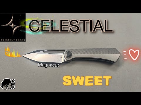 This is heavenly… no, seriously. It is a Crescent Edges Celestial knife. This is a fun review!