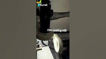 CVD Diamond End Mill Cutting Glass Fiber | High Precision Machining Test #sunditools #cncmill