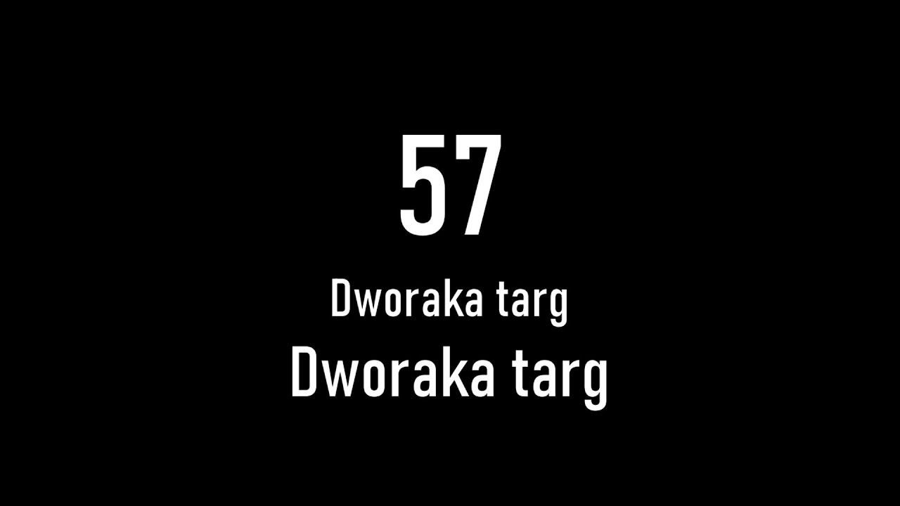 Linia 57: Dworaka targ → Dworaka targ