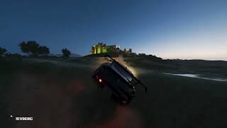 Bamburgh Castle Danger Sign - (526.55 metres) - Forza Horizon 4