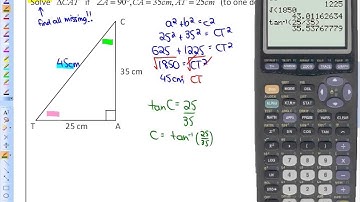 2.0 (Right Triangle Trigonometry)