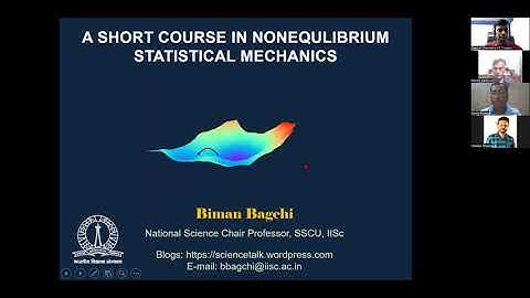 Lecture series by Prof. Biman Bagchi: Part 1