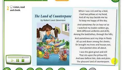6 The land of counterpane