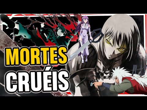 10 Shonens Mais SANGUINÁRIOS - FORTE demais para FÃS de NARUTO🌀💀