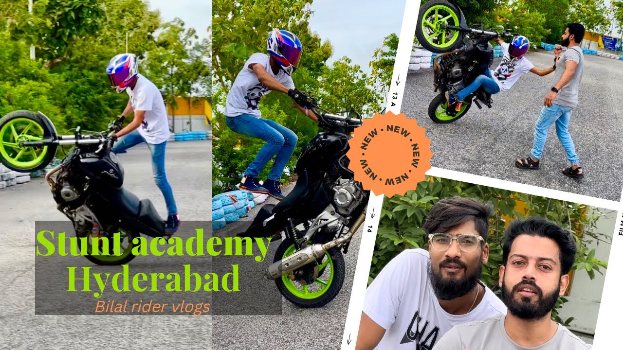 Stunt academy in hyderabad imran stunt academy moto stunts vlog