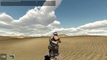 Third Person Camera Orientated Movement Test