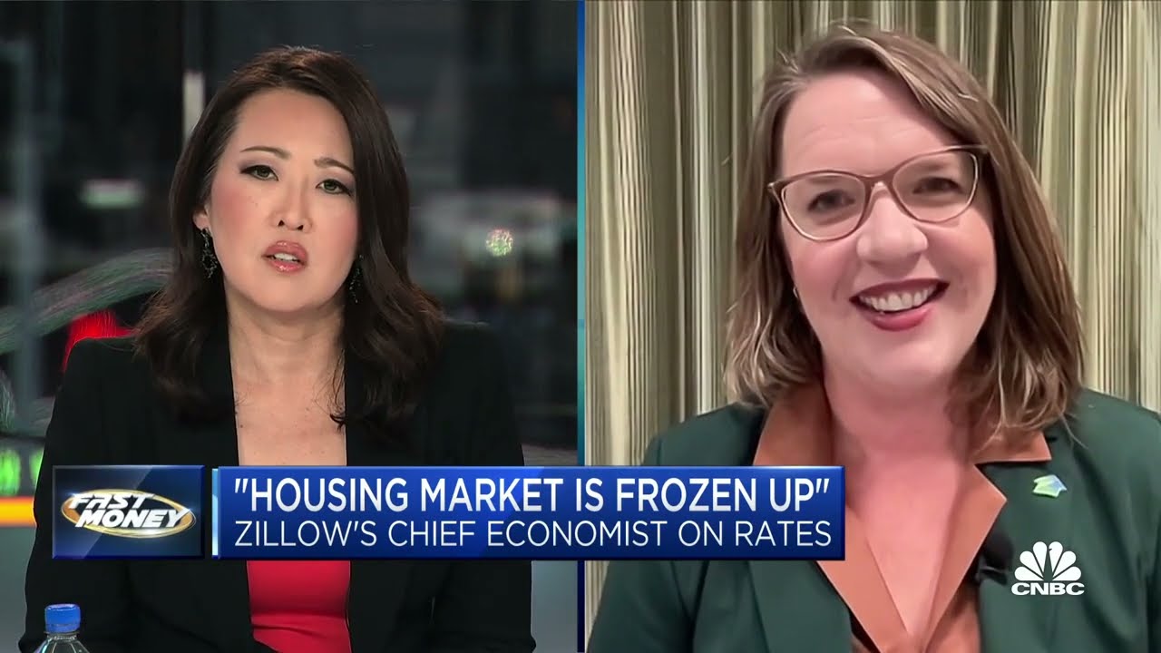 'Housing market is frozen up' Zillow chief economist on mortgage rates at highest level since