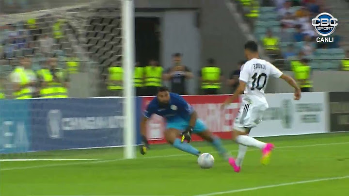 UEFA Champions League. A. Zoubir goal (Qarabag 1:0 Lincoln Red Imps)