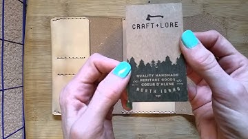 Craft & Lore Northwestward Field Notes cover unboxing