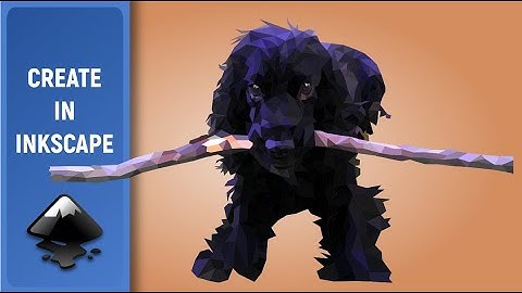 Speed Art Inkscape 1.0: My Friend CHEZ in style LowPoly