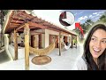 TOUR PELA CASA NOVA DOS SONHOS PEQUENA SIMPLES BAIXO CUSTO TROPICAL PRAIA DE BARRA GRANDE AIRBNB