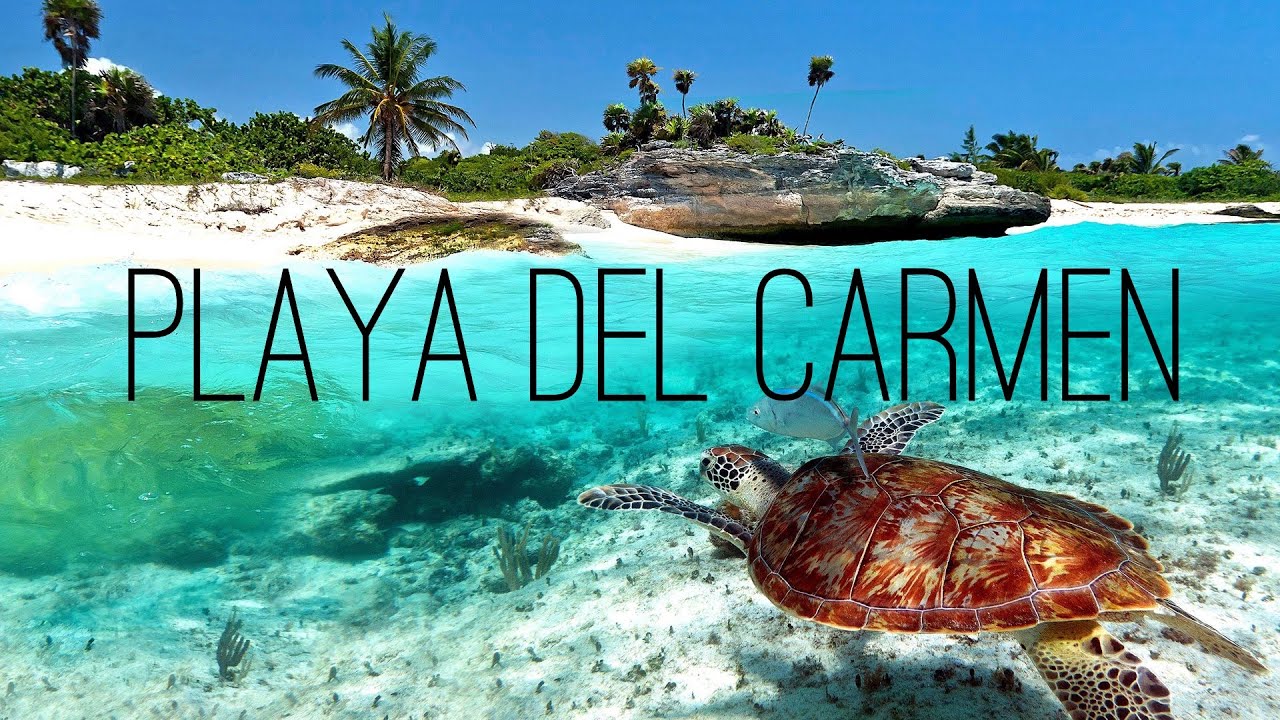 Carte touristique de Playa del Carmen dans 2023