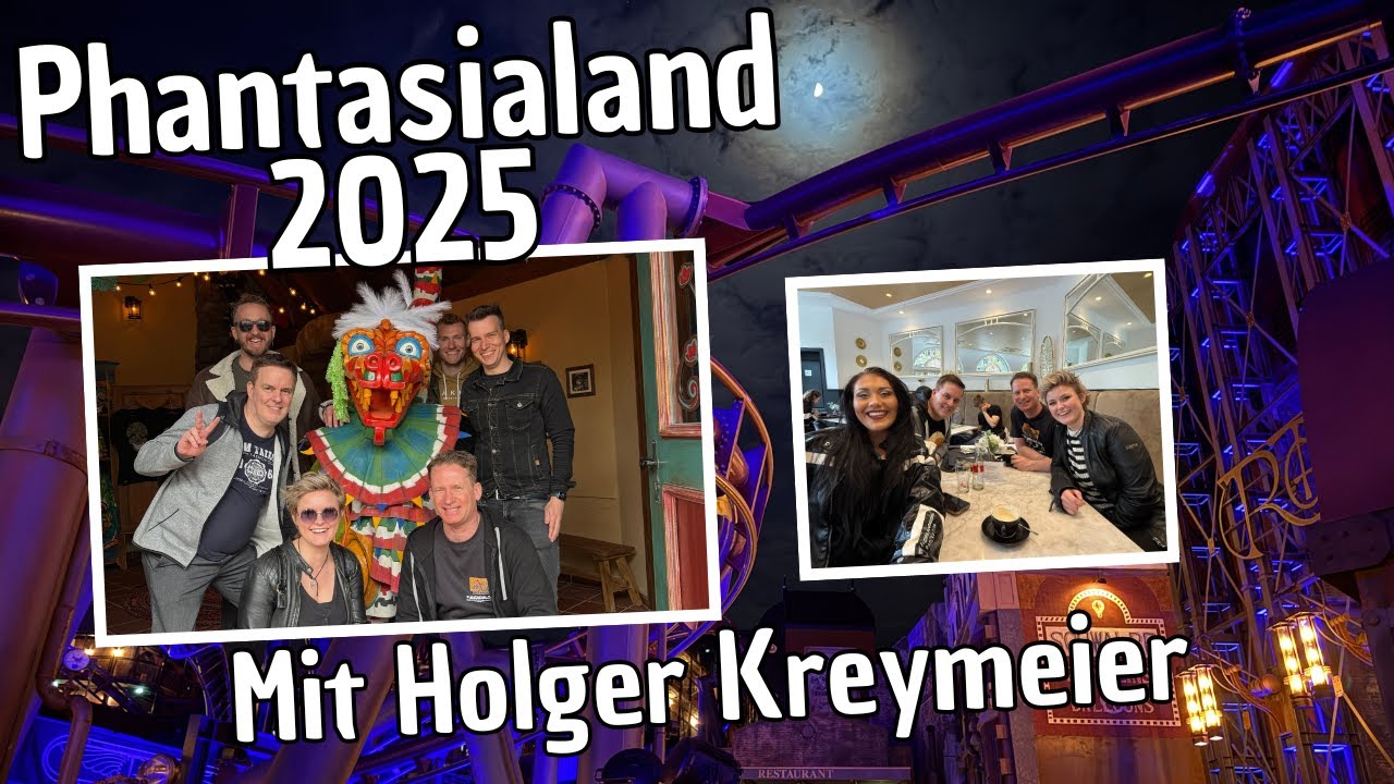 Phantasialand 2025 mit Holger Kreymeier | Funfairblog #268 [4K]