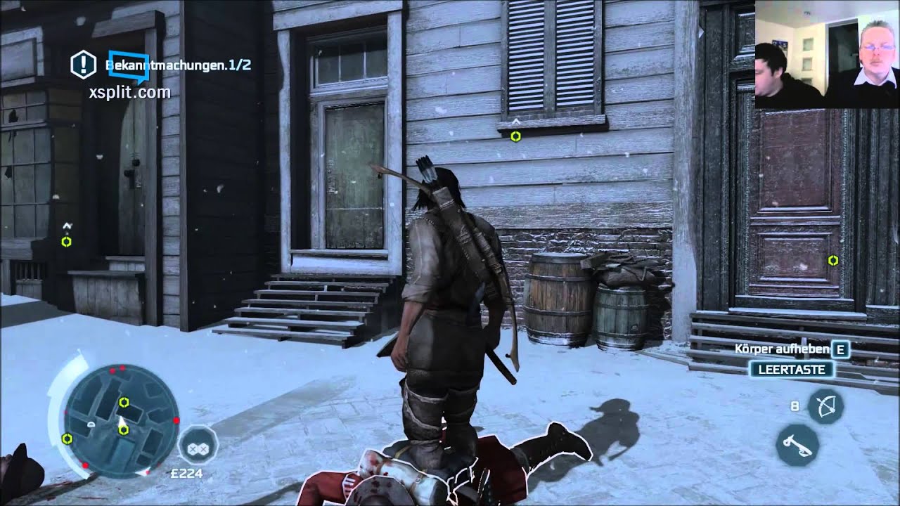 Let´s Play Assassins Creed 3 DEUTSCH / GERMAN Part 12 # Flucht aus ...
