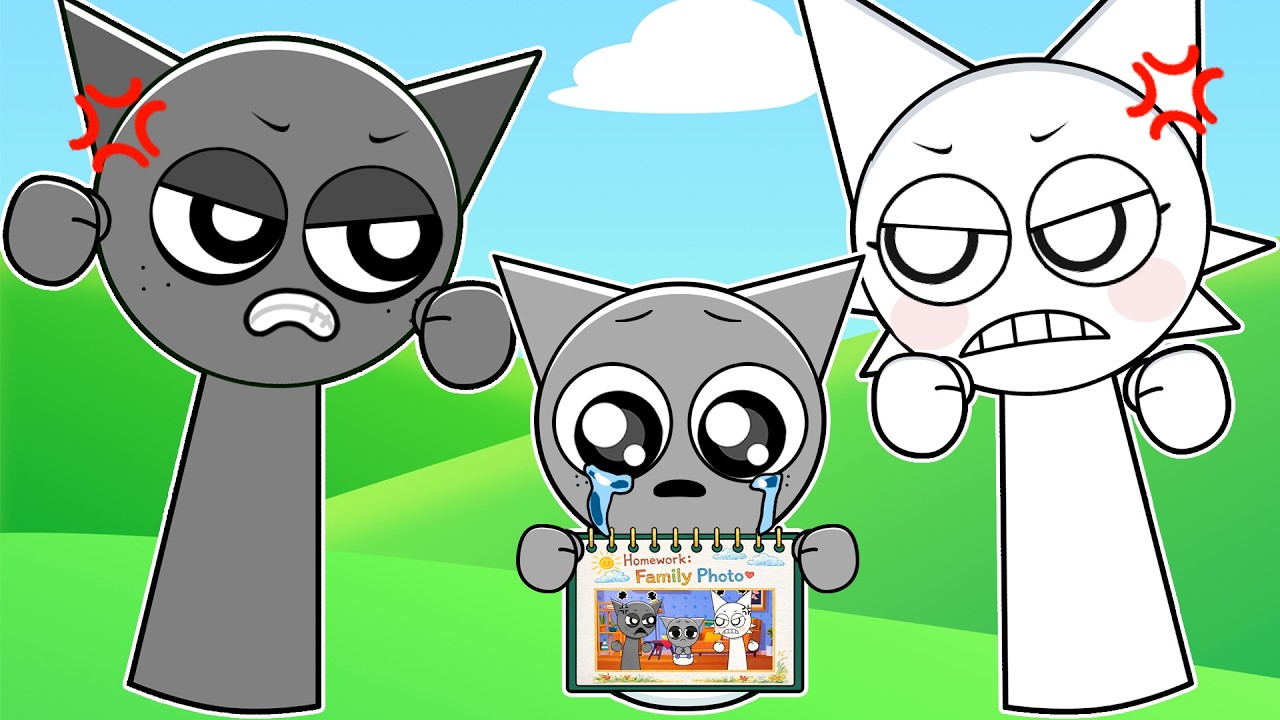 MOM AND DAD ARE ARGUING! Gray vs Wenda+BABY | Incredibox Sprunki Animation | Awesome toon