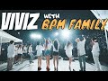 Viviz and their labelmates interaction at bpm family concert