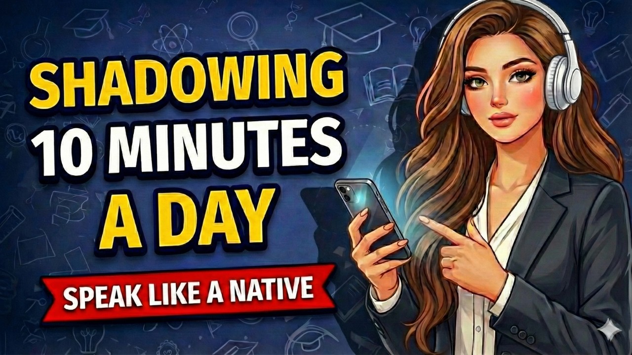 "The Shadowing Secret: How to Speak English Like a Native (Fast)"# ...