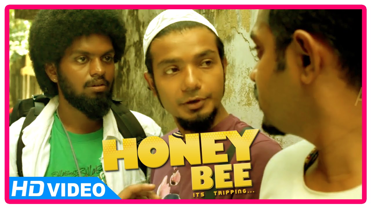 Honey Bee Malayalam Movie Scenes Asif Ali And Friends Tries To Escape From Lal S Gang Bhavana Youtube